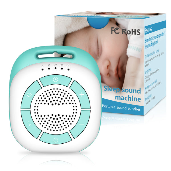 Wetene Mini White Noise Machine for All Ages, Best for Worldwide Travel, Perfect for Sleep